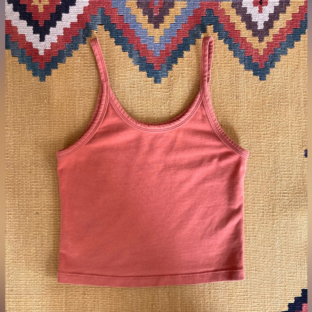 ARQ Pumpkin Crop Tank / Size S